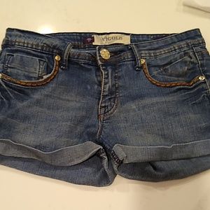 Vigold Denim Jean Short Shorts